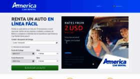 What Rentaautosmexicodf.com.mx website looked like in 2020 (3 years ago)