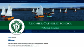 What Reignier.school.nz website looked like in 2020 (3 years ago)