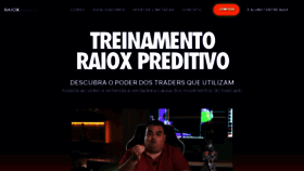 What Raioxpreditivo.com.br website looked like in 2020 (3 years ago)