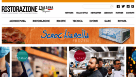 What Ristorazioneitalianamagazine.it website looked like in 2020 (3 years ago)