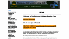What Rhlawnbowling.com website looked like in 2020 (3 years ago)