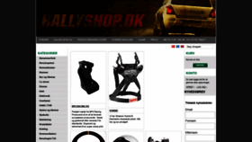 What Rallyshop.dk website looked like in 2020 (3 years ago)