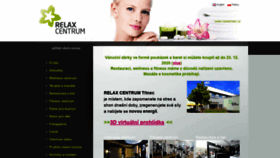 What Relaxtrinec.cz website looked like in 2020 (4 years ago)