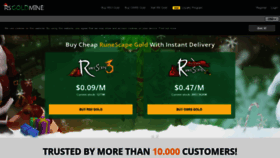 What Rsgoldmine.com website looked like in 2020 (3 years ago)