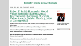 What Robertfsmith.org website looked like in 2020 (3 years ago)