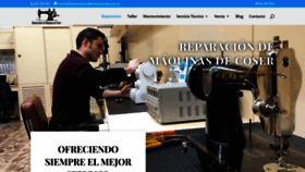 What Reparacionesdemaquinasdecoser.es website looked like in 2020 (3 years ago)