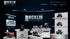 What Rocklinmanufacturing.com website looked like in 2020 (3 years ago)