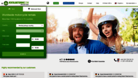 What Rentalmotorbike.com website looked like in 2020 (3 years ago)