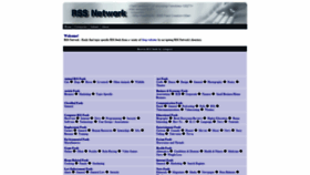 What Rss-network.com website looked like in 2020 (4 years ago)
