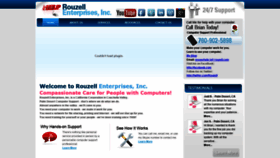 What Rouzell.com website looked like in 2020 (3 years ago)