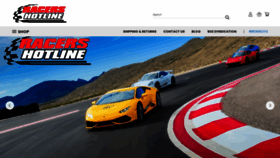 What Racershotline.com website looked like in 2020 (3 years ago)