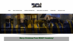 What Readyacademy.org website looked like in 2020 (3 years ago)