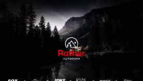 What Ratheroutdoors.com website looked like in 2020 (3 years ago)