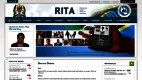 What Rita.go.tz website looked like in 2020 (3 years ago)