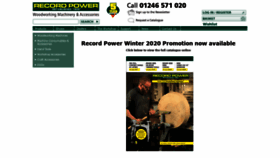 What Recordpower.co.uk website looked like in 2020 (3 years ago)