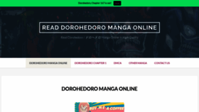 What Readdorohedoromanga.com website looked like in 2020 (3 years ago)