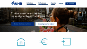 What Rnhb.nl website looked like in 2020 (3 years ago)