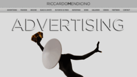 What Riccardomendicino.com website looked like in 2020 (3 years ago)