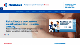 What Remaks.pl website looked like in 2020 (3 years ago)