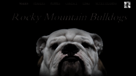What Rockymountainbulldogs.com website looked like in 2020 (3 years ago)