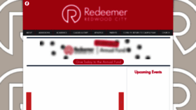 What Redeemer-school.org website looked like in 2020 (3 years ago)