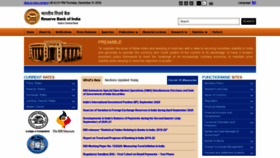 What Rbi.org.in website looked like in 2020 (3 years ago)