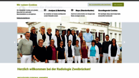 What Radiologie-zweibruecken.de website looked like in 2020 (3 years ago)