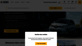 What Renault-selestat.fr website looked like in 2020 (3 years ago)
