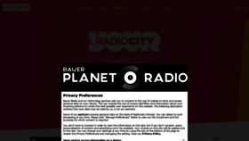 What Radiocity.co.uk website looked like in 2020 (3 years ago)