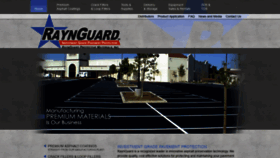 What Raynguard.com website looked like in 2021 (3 years ago)