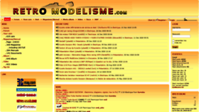 What Retromodelisme.com website looked like in 2021 (3 years ago)