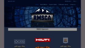 What Rmsca.org website looked like in 2021 (3 years ago)