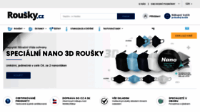 What Rousky.cz website looked like in 2021 (3 years ago)