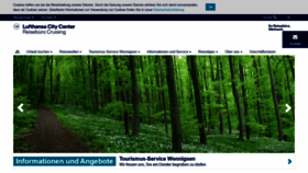 What Reisebuero-cruising.de website looked like in 2021 (3 years ago)