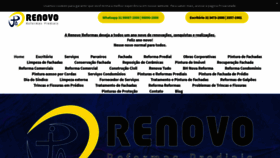 What Renovoreformas.com website looked like in 2021 (3 years ago)
