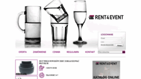 What Rent4event.pl website looked like in 2021 (3 years ago)