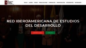 What Riedesarrollo.org website looked like in 2021 (3 years ago)