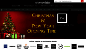 What Robertwhite.co.uk website looked like in 2021 (3 years ago)