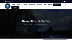 What Revo-ice.com website looked like in 2021 (3 years ago)