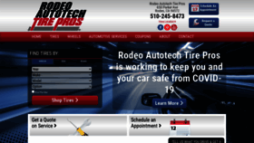 What Rodeoautotech.com website looked like in 2021 (5 years ago)