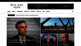 What Realrawnews.com website looked like in 2021 (3 years ago)