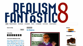 What Realismofantastico.net website looked like in 2021 (3 years ago)