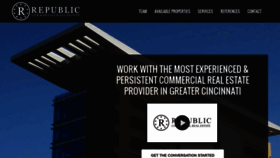 What Republic-cre.com website looked like in 2021 (5 years ago)
