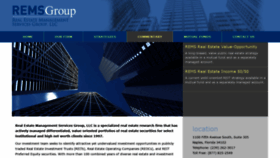 What Remsgroup.com website looked like in 2021 (3 years ago)