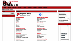 What Redlinker.com website looked like in 2021 (3 years ago)