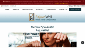 What Rejuvawell.com website looked like in 2021 (5 years ago)