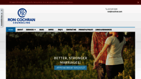 What Rcochran.com website looked like in 2021 (3 years ago)