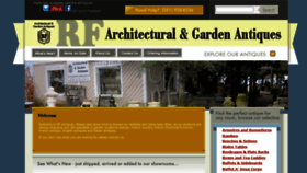 What Rfantiques.com website looked like in 2021 (3 years ago)