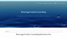What Riversagecounseling.com website looked like in 2021 (3 years ago)