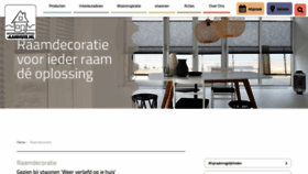 What Raamdecoratie-aanhuis.nl website looked like in 2021 (3 years ago)